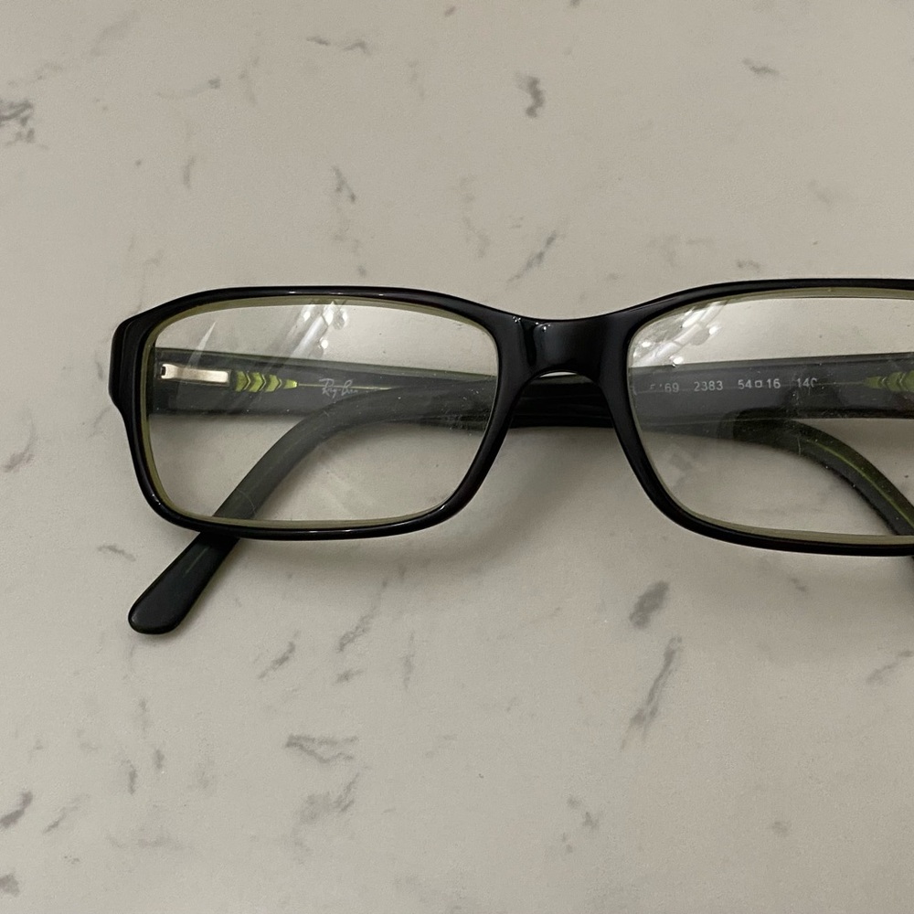 Kids Black Rectangular Eyeglasses